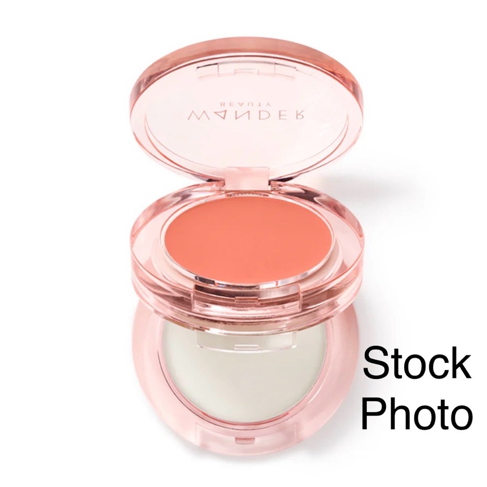 Wander Beauty Double Date Lip & Cheek in Suite Talker & Swipe(nude peach/clear) - Picture 2 of 3